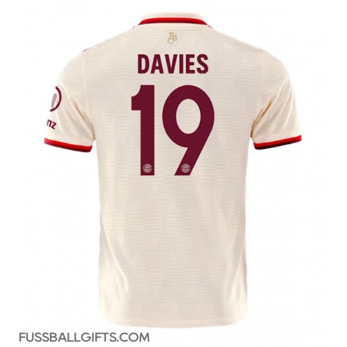 Bayern Munich Alphonso Davies #19 Fußballbekleidung 3rd trikot 2024-25 Kurzarm